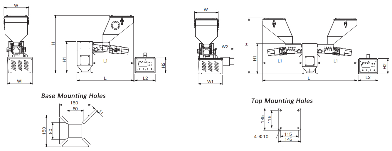 одноцветная доза миксер ред.