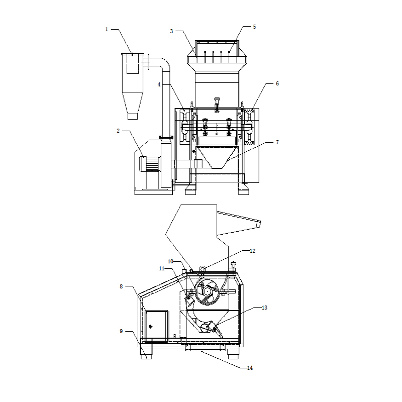 Малошумная дробилка