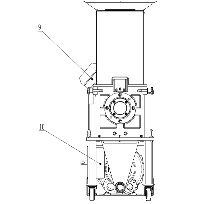 Низкоскоростная дробилка