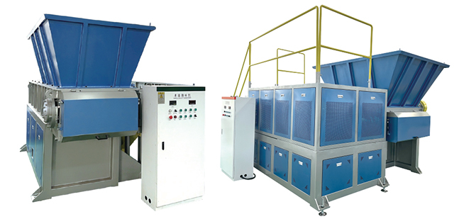 Одиночный измельчитель вала (фиксированное ведро)