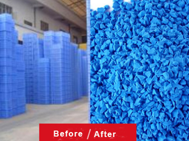 Двойной вал измельчитель 应用 (1)