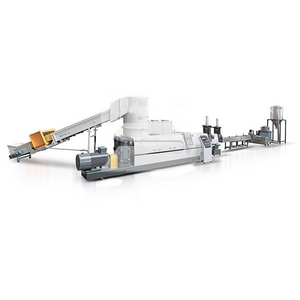 Производственная линия по переработке и гранулированию пластиковых бутылок из полипропиленовой пленки PP