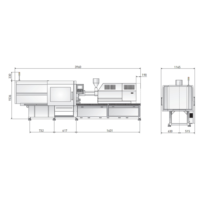 Вся электрическая машина для формования